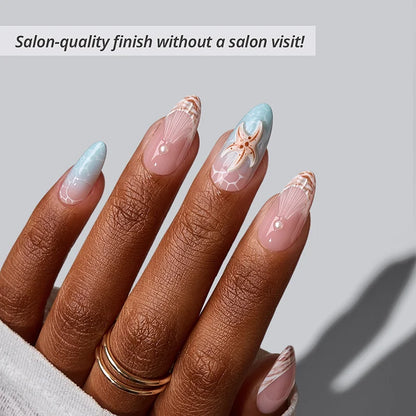 Tide Play Alomnd Nails - Soft Gel Press On