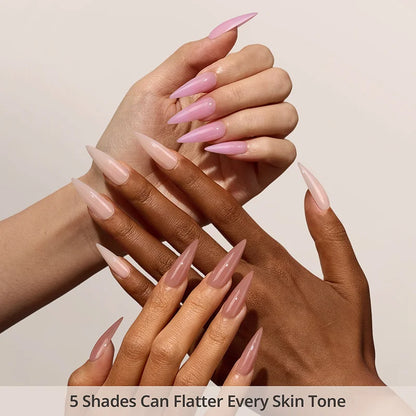 XCOATTIPS® Bare - Mixed Shades Long Stiletto