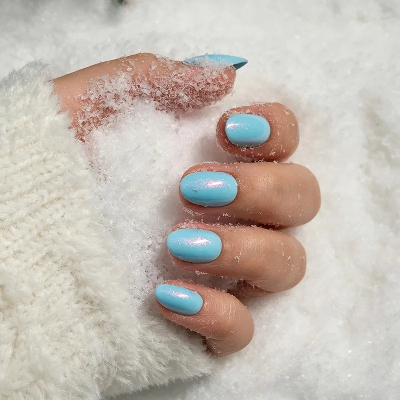 Christmas Collection Extra Short Oval Nails