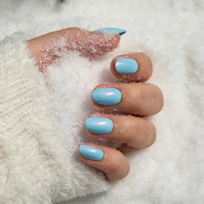 Christmas Collection Extra Short Oval Nails