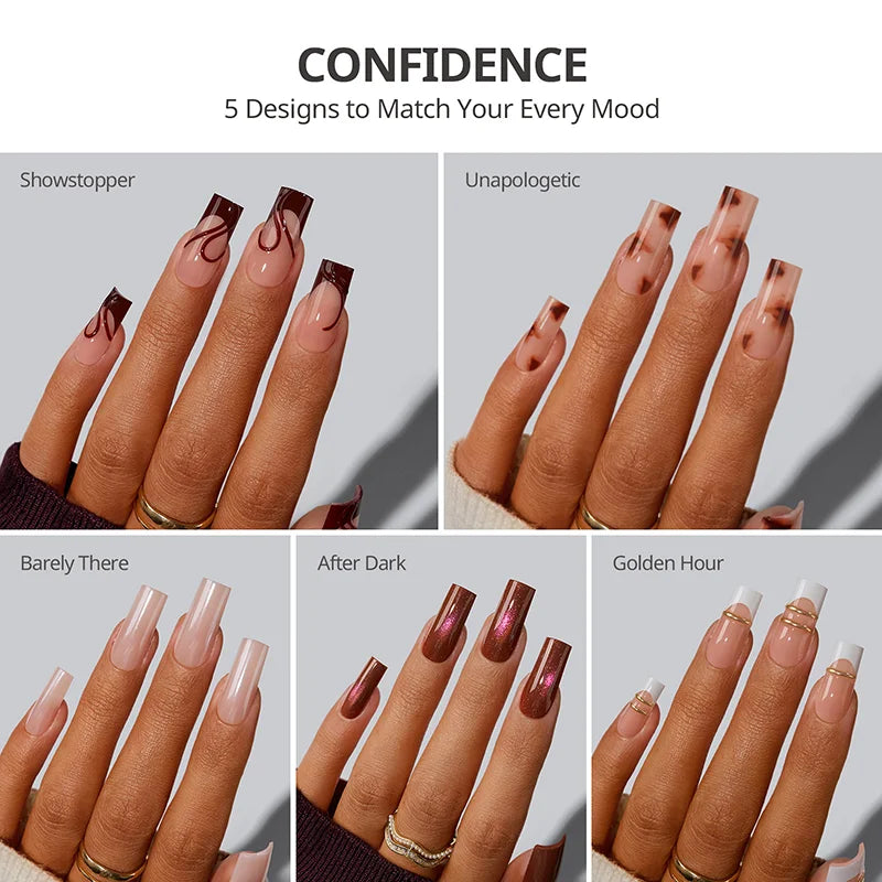 Supa Cent Confidence Long Square Nails