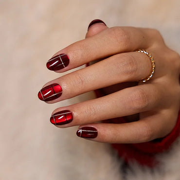Christmas Collection Extra Short Oval Nails