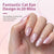 Get Sparkle Short Almond Cat Eye Nails