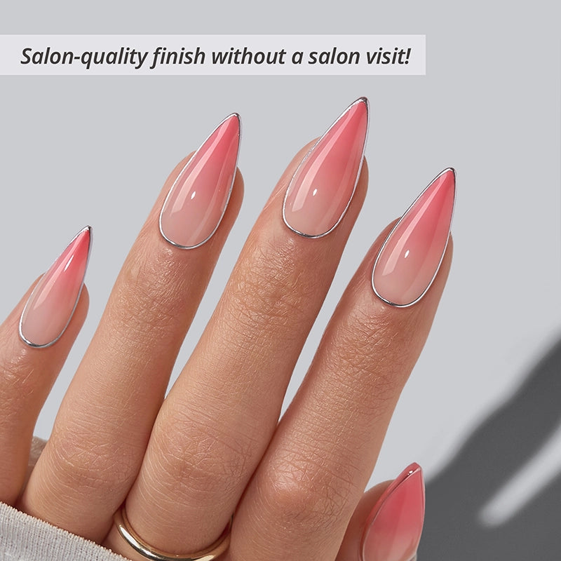 Chill Sips Stiletto Press on Nails