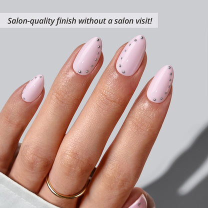 Glam Together series Short Almond Nails