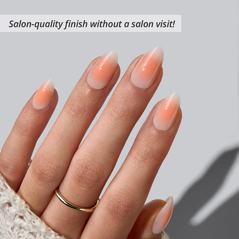Twilight Soft Almond Nails - Soft Gel Press On