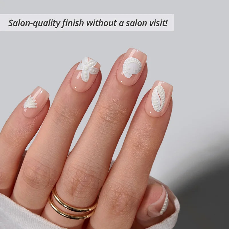 Tidefoss Squoval Nails - Soft Gel Press On