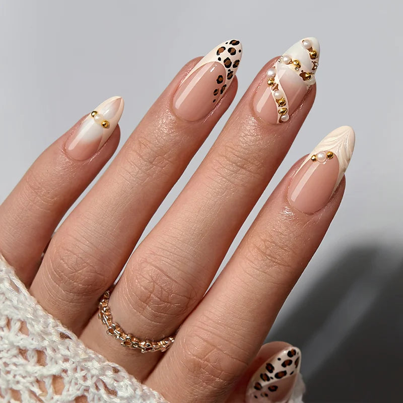 Cheeky Duo Almond Nails - Soft Gel Press On