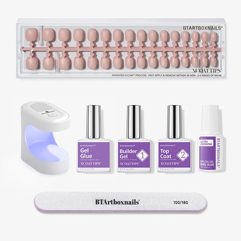 XCOATTIPS® Bare - Mixed Shades XXS Squoval