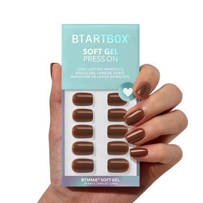 Bold Brew Square Nails - Soft Gel Press On