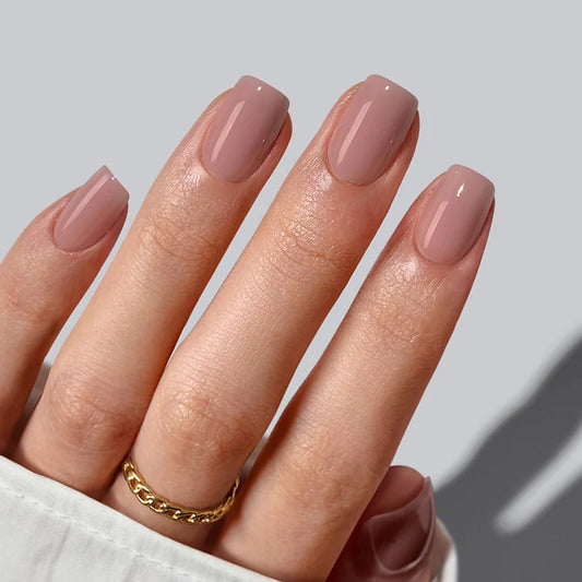 Clay Kiss Square Nails - Soft Gel Press On