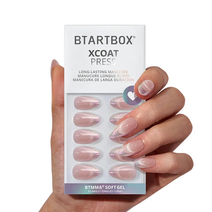 Diamond Dust Almond Nails - XCOATPRESS