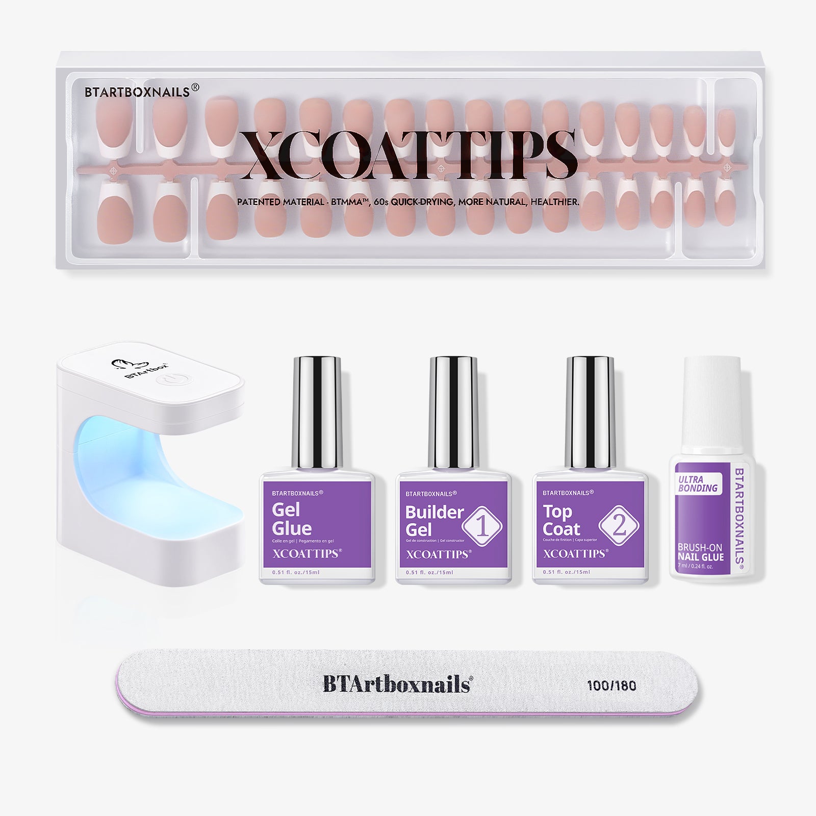 XCOATTIPS® French Kit - Short Coffin