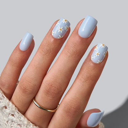 Unghie Squoval Porch Sky - Gel Morbido da Applicare