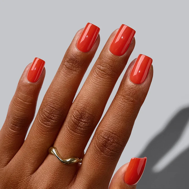 SOFTCOATTIPS™ Red Collection Five Shades Short Square