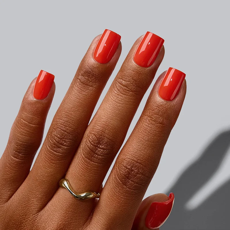 SOFTCOATTIPS™ Red Collection Five Shades Extra Short Square
