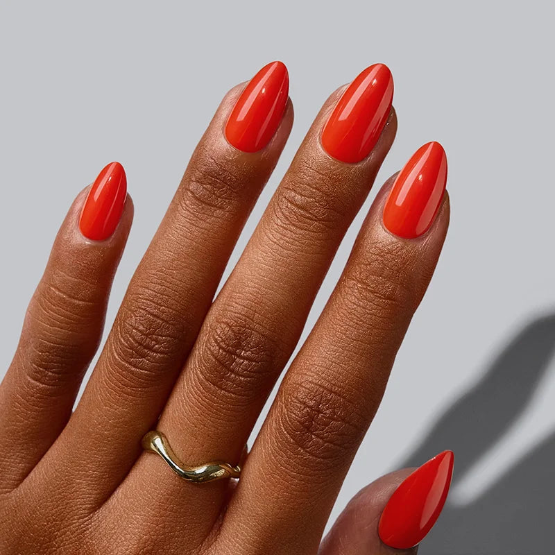 SOFTCOATTIPS™ Red Collection Five Shades Short Almond