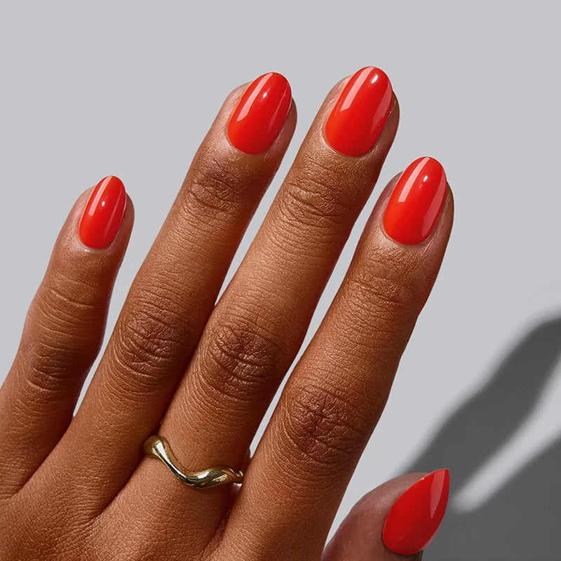 SOFTCOATTIPS™ Red Collection Five Shades Extra Short Almond