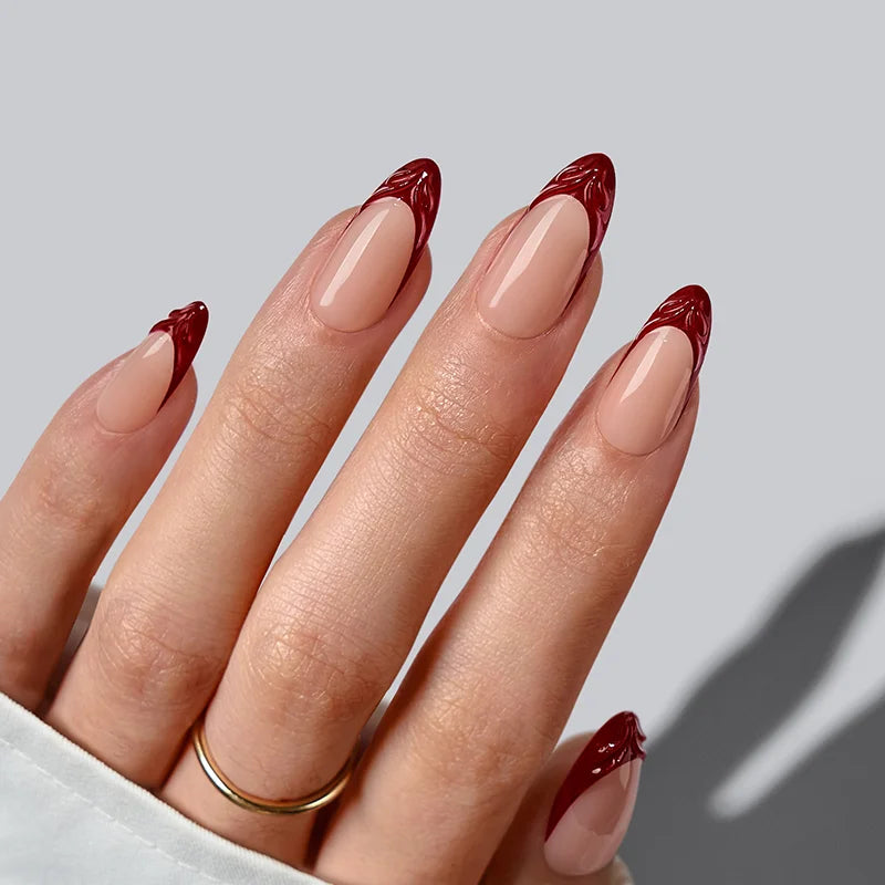 Whispers of Glamour Medium Almond - XCOATPRESS