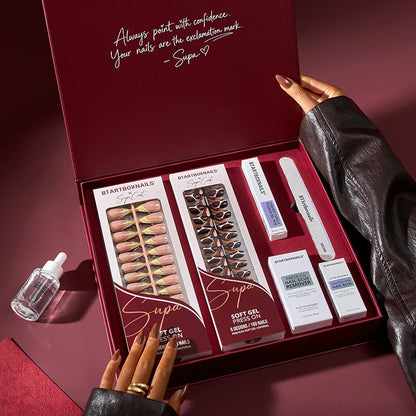 BTARTBOXNAILS x LONGHAIRPRETTYNAILS Scatola Regalo