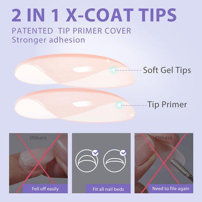 XCOATTIPS® Naturale - Mandorla Corta