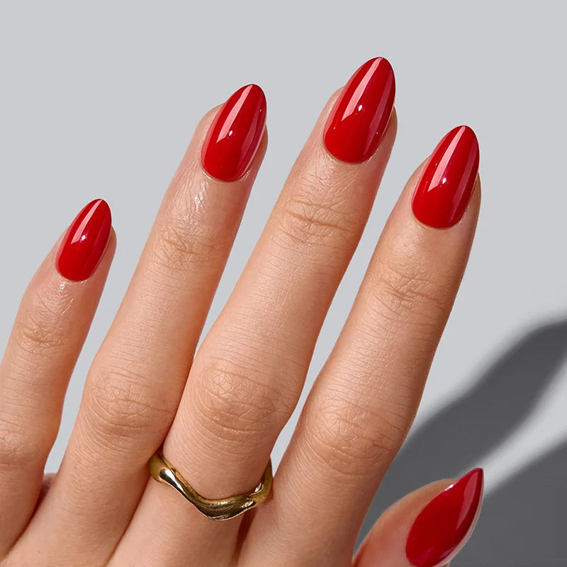 SOFTCOATTIPS™ Red Collection Five Shades Short Almond