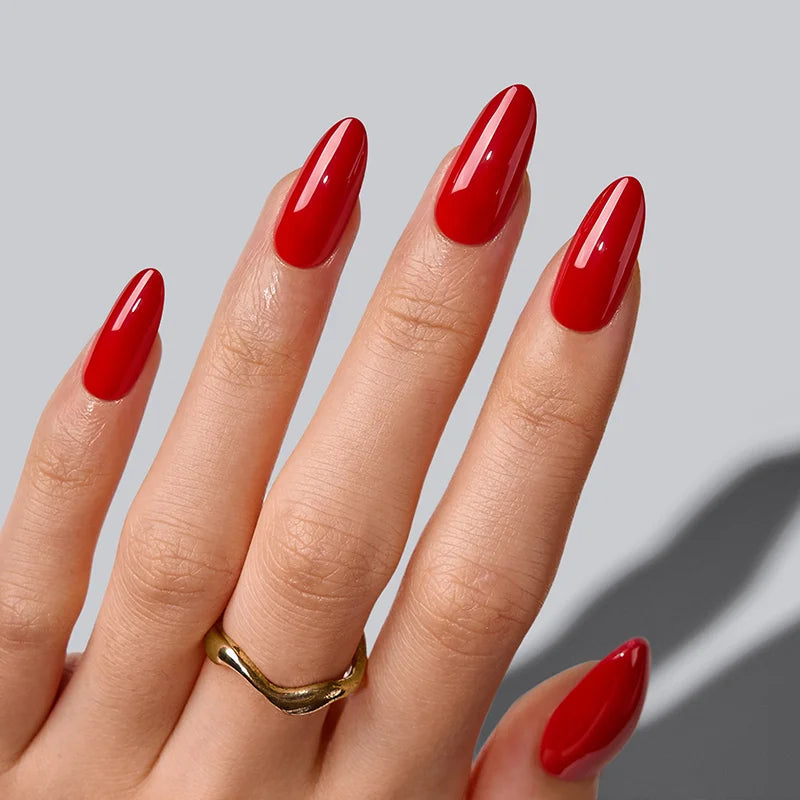 SOFTCOATTIPS™ Red Collection Five Shades Medium Almond