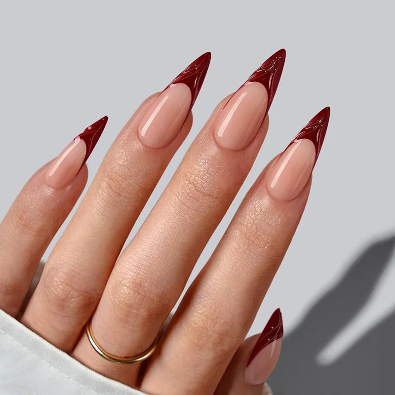 Autumn Muse Long Stiletto - XCOATPRESS