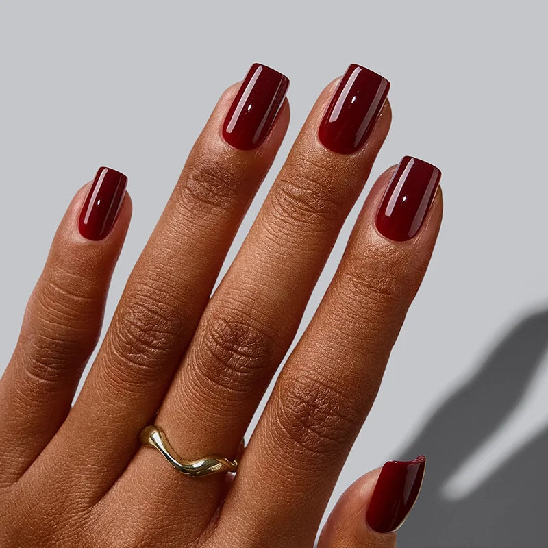 SOFTCOATTIPS™ Red Collection Five Shades Short Square