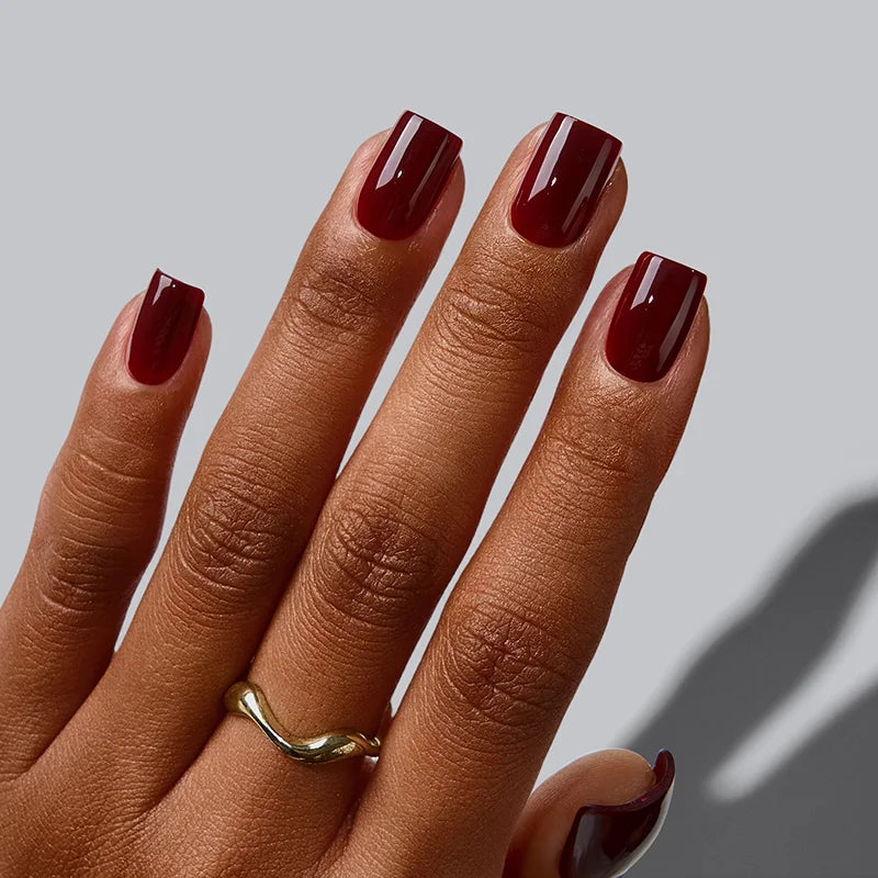 SOFTCOATTIPS™ Red Collection Five Shades Extra Short Square