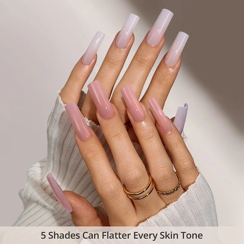 XCOATTIPS® Bare - Mixed Shades Extra Long Square