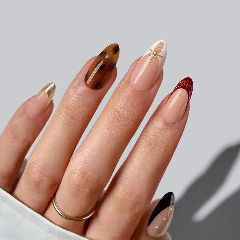 Whispers of Glamour Medium Almond - XCOATPRESS