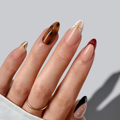 Whispers of Glamour Medium Almond - XCOATPRESS