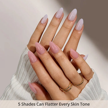 XCOATTIPS® Bare - Mixed Shades Short Almond