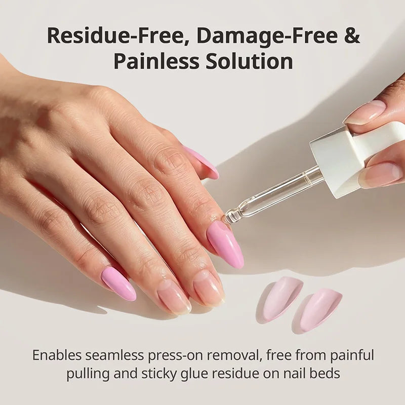 Colla per Unghie da Pennello & Rimuovi Colla per Unghie