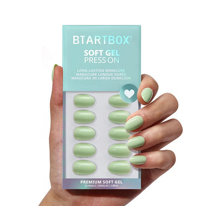 Garden Weekend Almond Nails - Soft Gel Press On