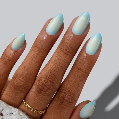 Semester Glow Almond Nails - Soft Gel Press On