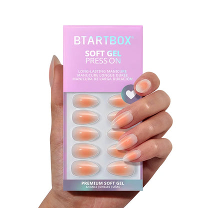 Twilight Soft Almond Nails - Soft Gel Press On