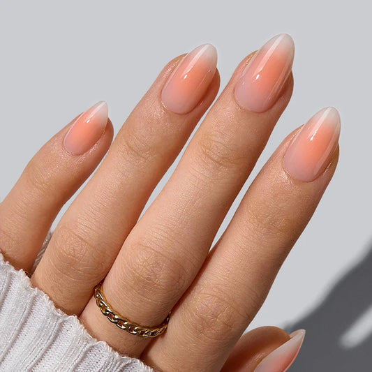 Twilight Soft Almond Nails - Soft Gel Press On