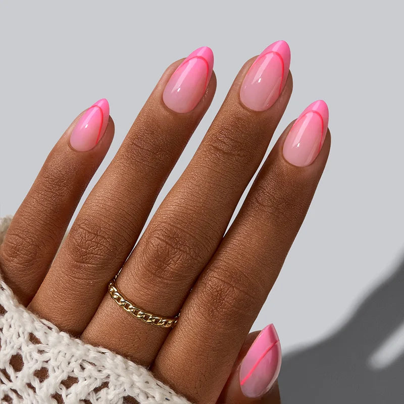 Social Grace Almond Nails - XCOATPRESS
