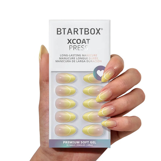 First Light Almond Nails - XCOATPRESS