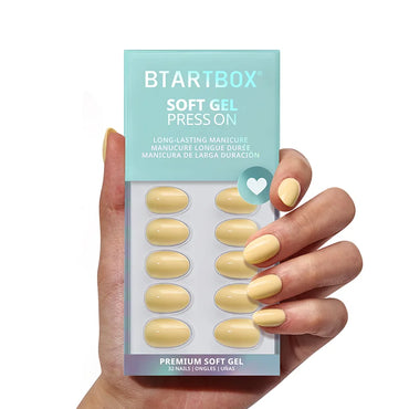 Weekend Ease Oval Nails - Soft Gel Press On