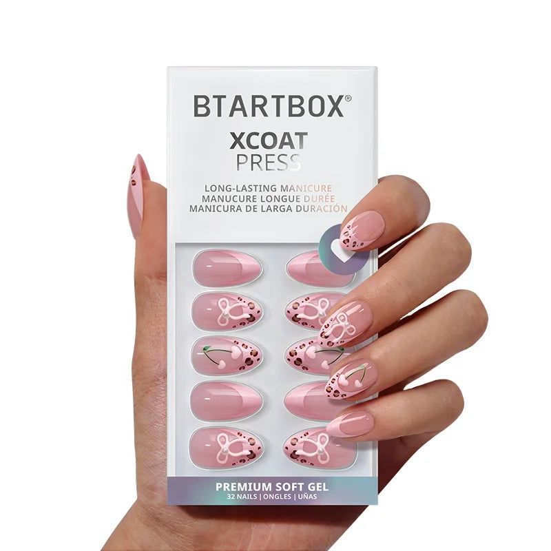 Weekend Getaway Series Short Almond  Press On Nails