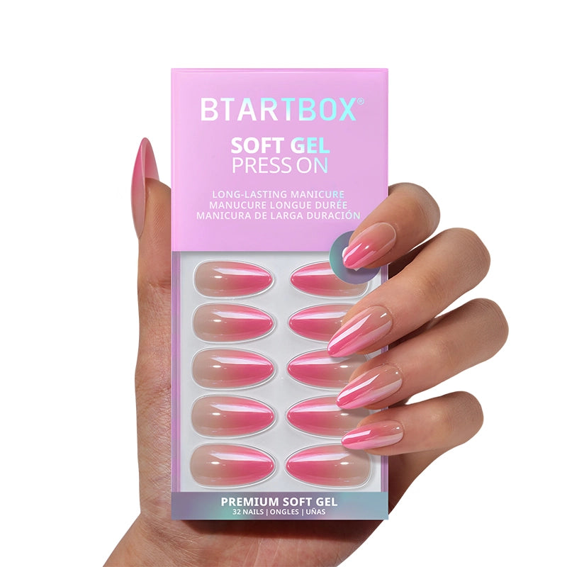 Weekend Getaway Series Medium Almond Press On Nails