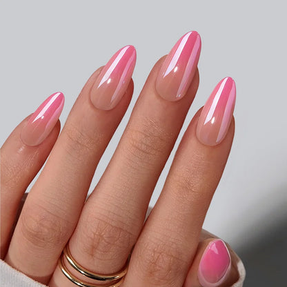 Unghie Mandorla Pink Recharge - Soft Gel Press On