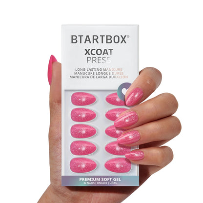 Watermelon Slush Almond Nails -  XCOATPRESS