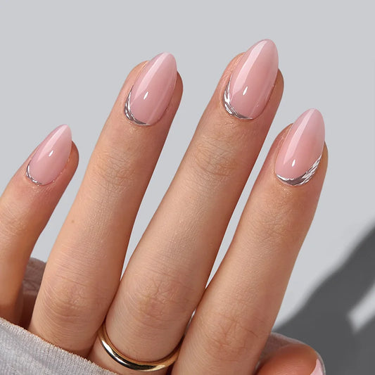 Secret Signal Almond Nails - XCOATPRESS