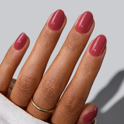 Main Bestie Oval Nails – Weiche Gel-Press-On-Nägel