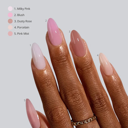 XCOATTIPS® Bare - Mixed Shades Medium Almond