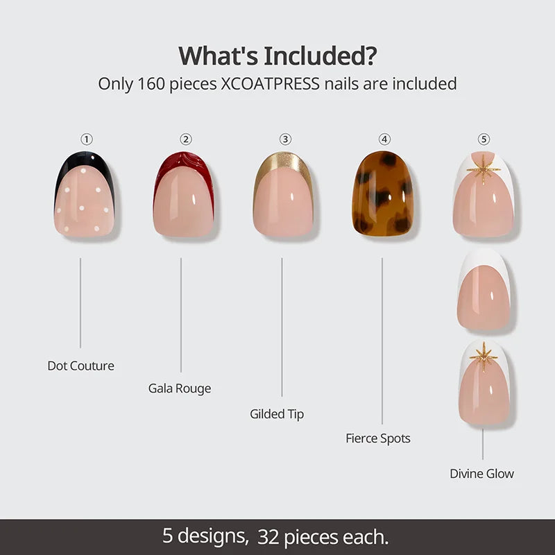 Whispers of Glamour Short Oval - XCOATPRESS